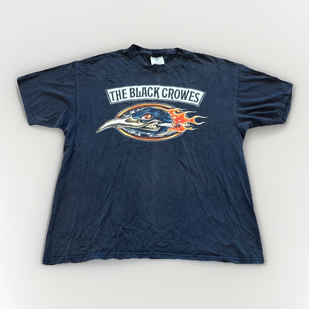Vintage The Black Crowes Shirt Mens XL Souled Out Rock‎ Band 90s Winterland